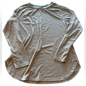 Newchoice Tan Crew Neck Women's Long Sleeve Shirt L